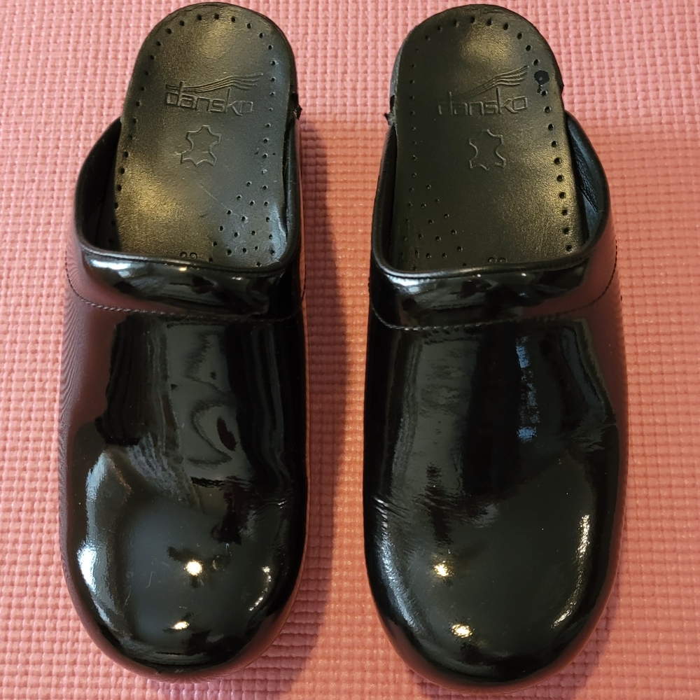 Dansko black clogs